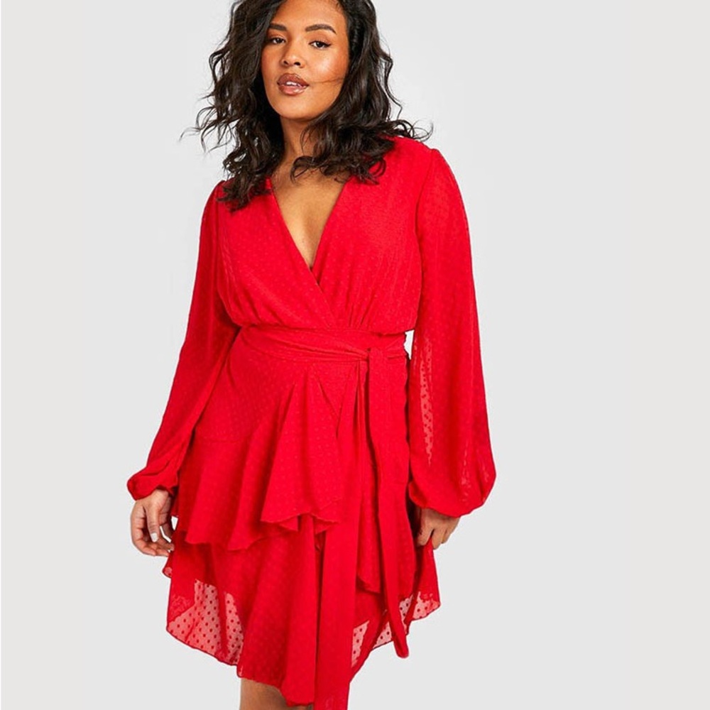 Red Skater Dress